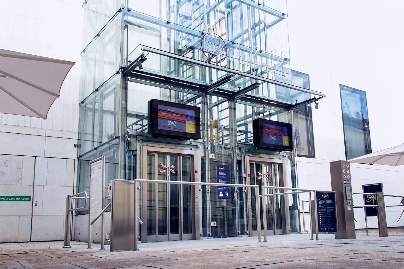 Libelle Museumsquatier Wien